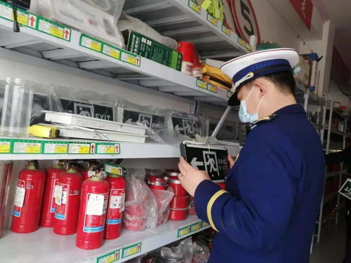 故城县消防救援大队联合县市场监督管理局 开展消防产品专项检查行动